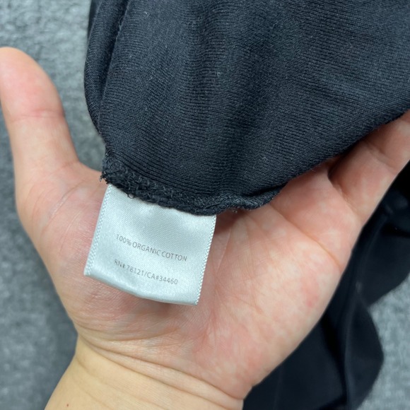 Eileen Fisher Tank Top Womens XL Black Scoop Neck Camisole Organic Cotton - Picture 6 of 9